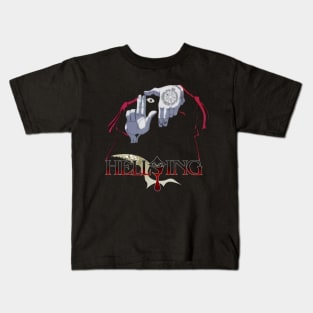 Hellsing Reborn Integra's Relentless Resolve Kids T-Shirt